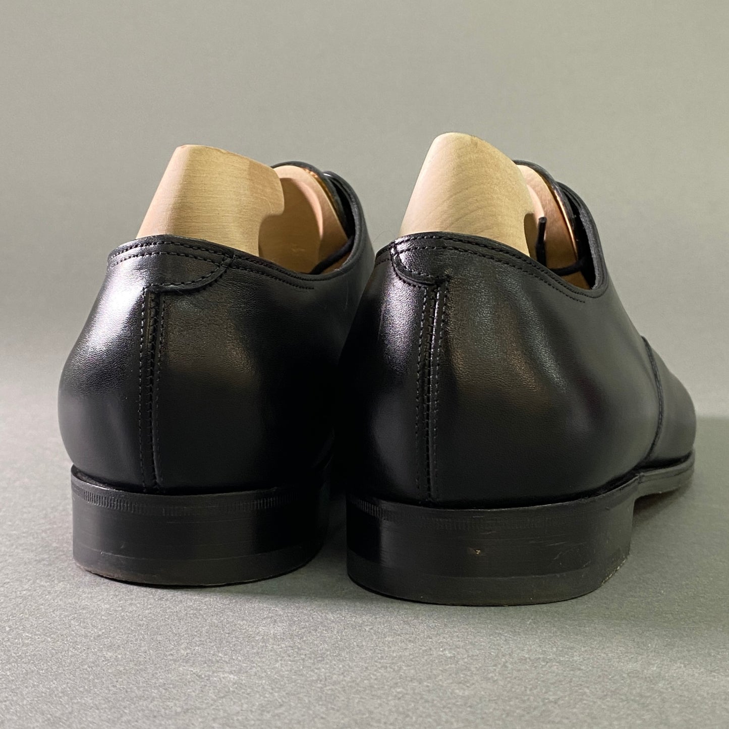 1a24 JOHN LOBB ジョンロブ CITY II シティー2 ドレスシューズ ストレートチップ ビジネス◎ フォーマル◎ 純正シューツリー付属 9E ブラック レザー