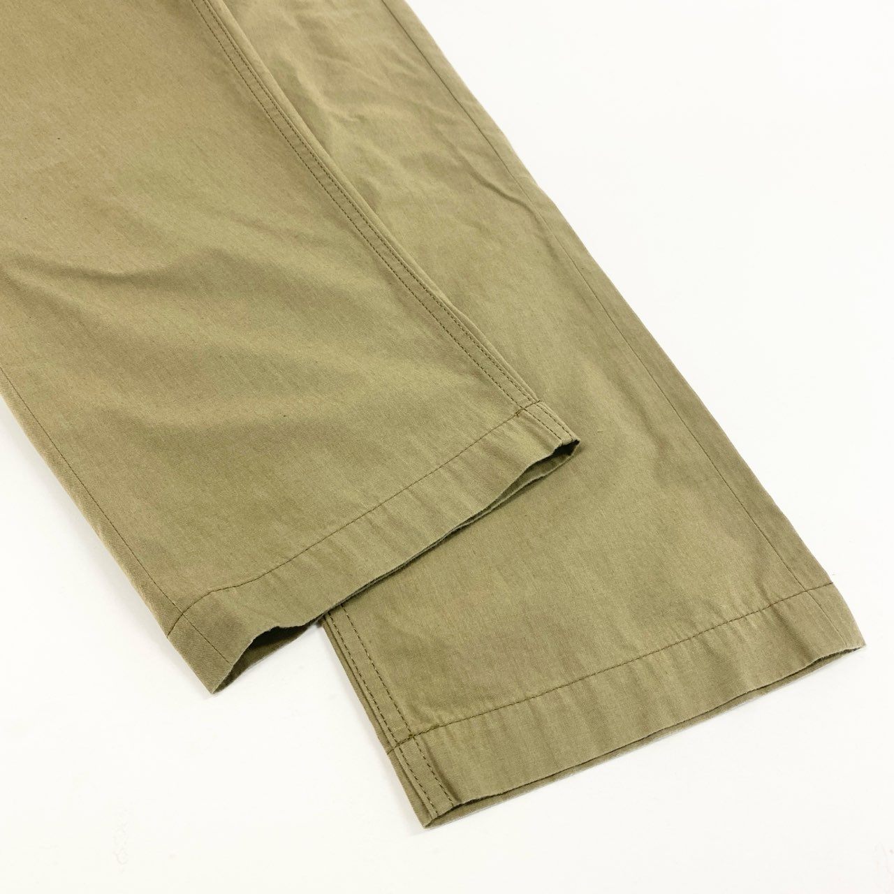 55h28 《美品》COMME des GARCONS HOMME PLUS コムデギャルソンオムプリュス ストレートパンツ ボトムス 日本製 PI-P015 XSサイズ カーキ メンズ 男性用k02i