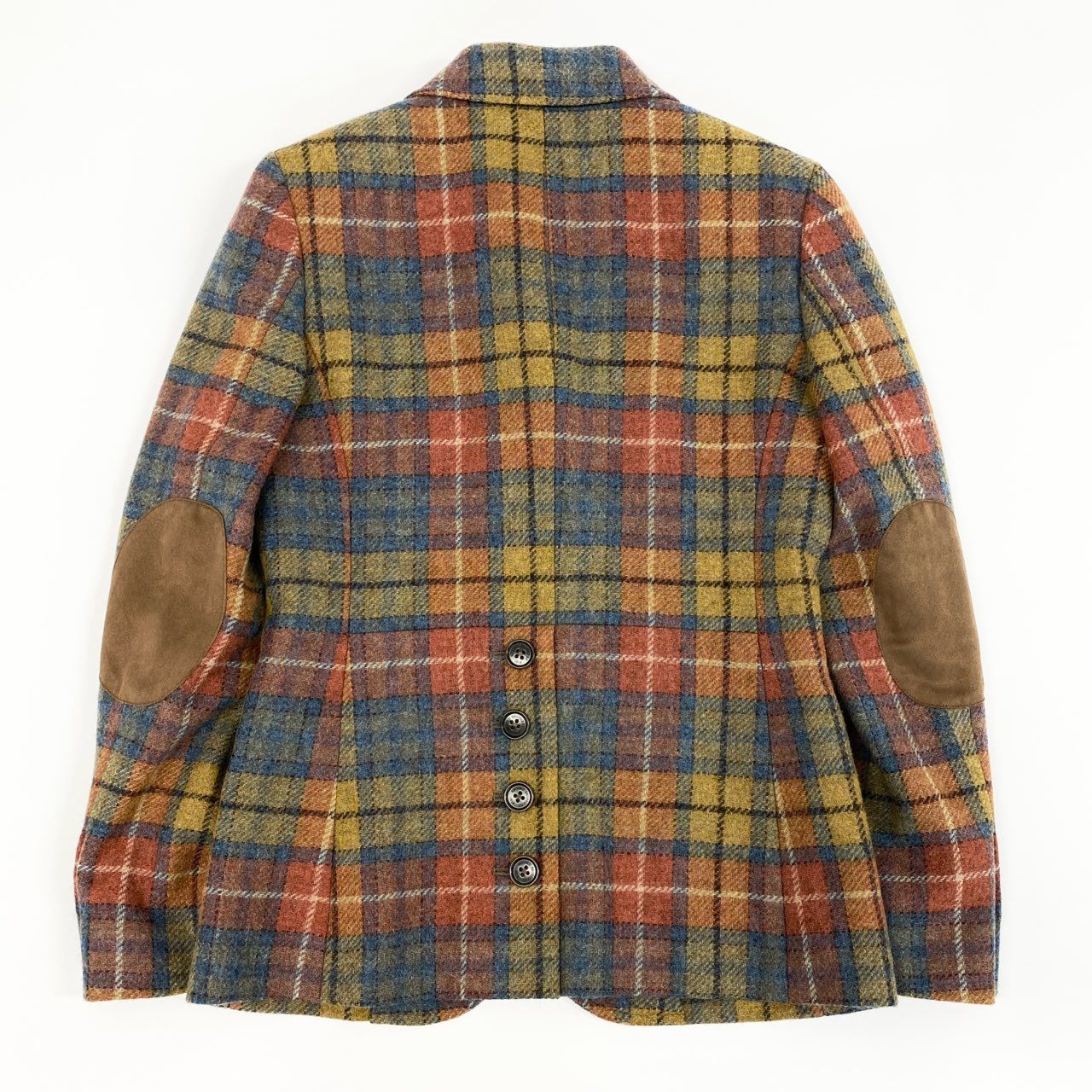 17e7 Brooks Brothers ブルックスブラザーズ チェックツイードジャケット テーラードジャケット アイビー サイズ0 マルチカラー レディース 女性用 ジャケット
