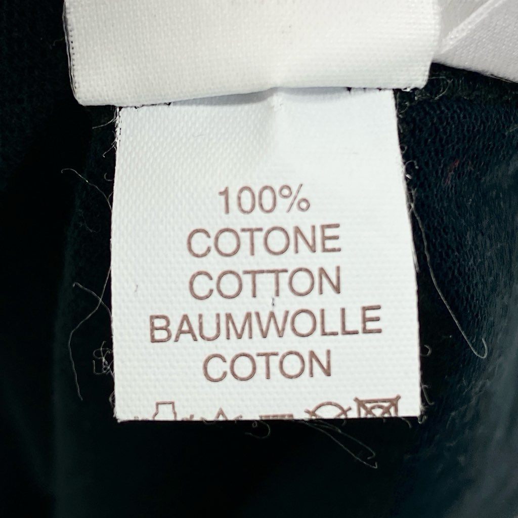 4f7 BRUNELLO CUCINELLI ブルネロクチネリ Vネック 半袖カットソー Tシャツ イタリア製 プルオーバー XLサイズ ブラック