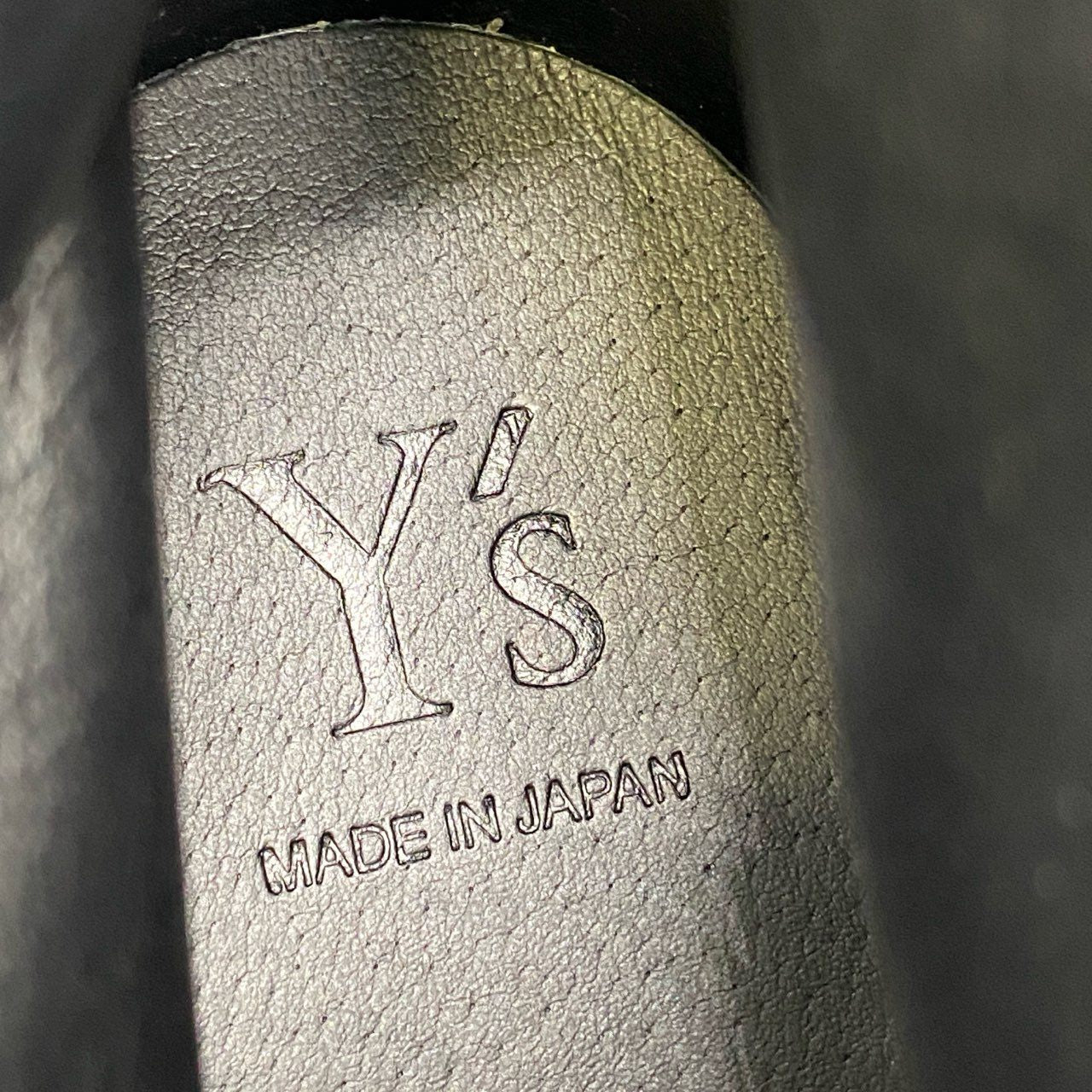 1h7【極美品】Y's ワイズ ヨウジヤマモト YP-E02-710 OIL SMOOTH LEATHER ZIPPER BOOTS ジップアップ ブーツ サイズ4 ブラック レザー レディースk02i