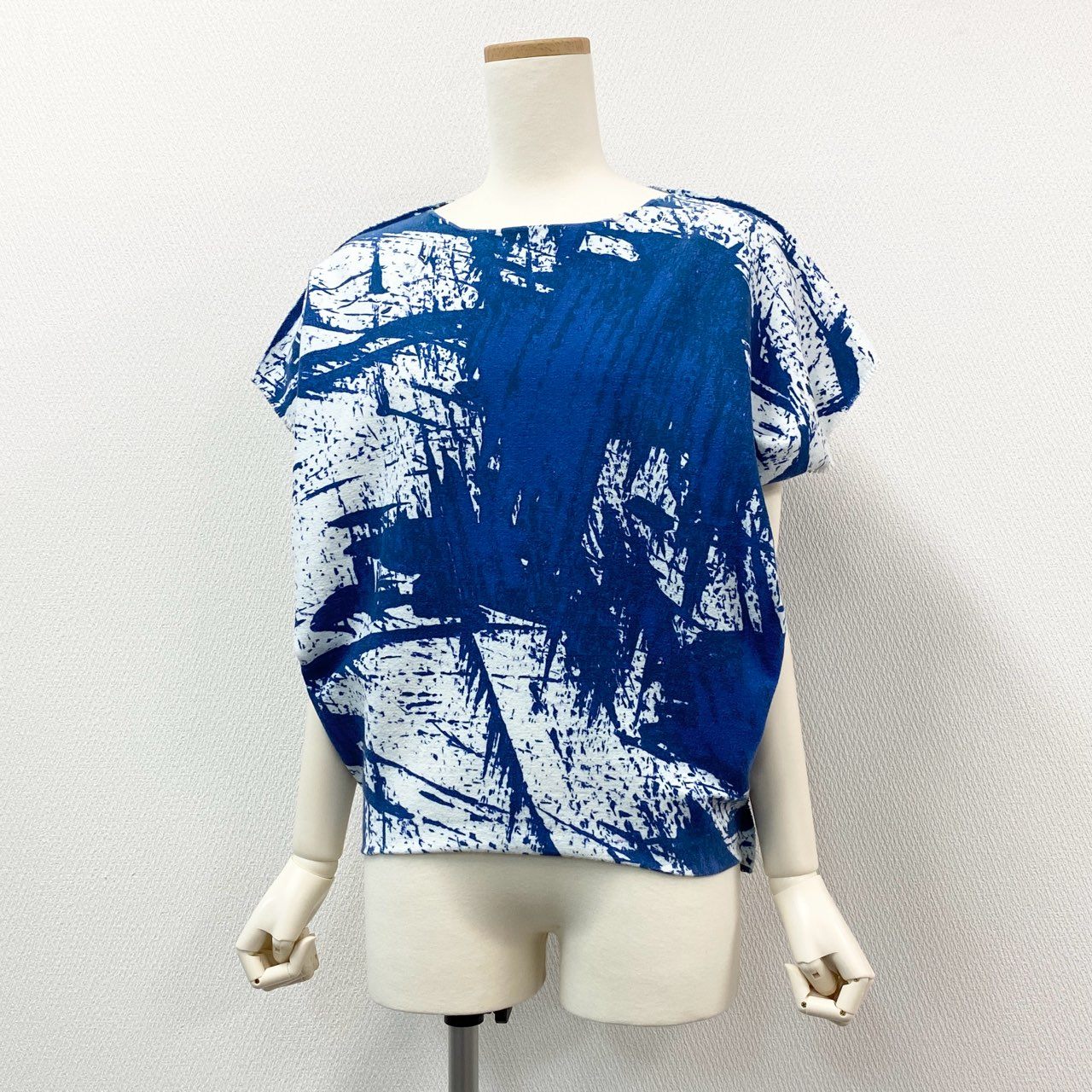 13h29 ISSEY MIYAKE A-POC INSIDE イッセイミヤケ エーポック インサイド 半袖カットソー ニットカットソー トップス ドルマンスリーブ 2サイズ ホワイト ブルー レディース 女性用k02i