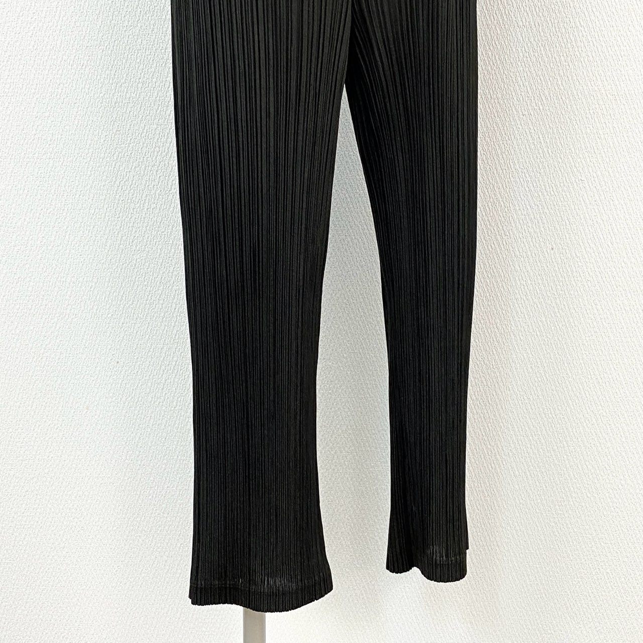 59e9 PLEATS PLEASE プリーツプリーズ プリーツパンツ ボトム PP83-JF414 サイズ3 チャコール レディース 女性用