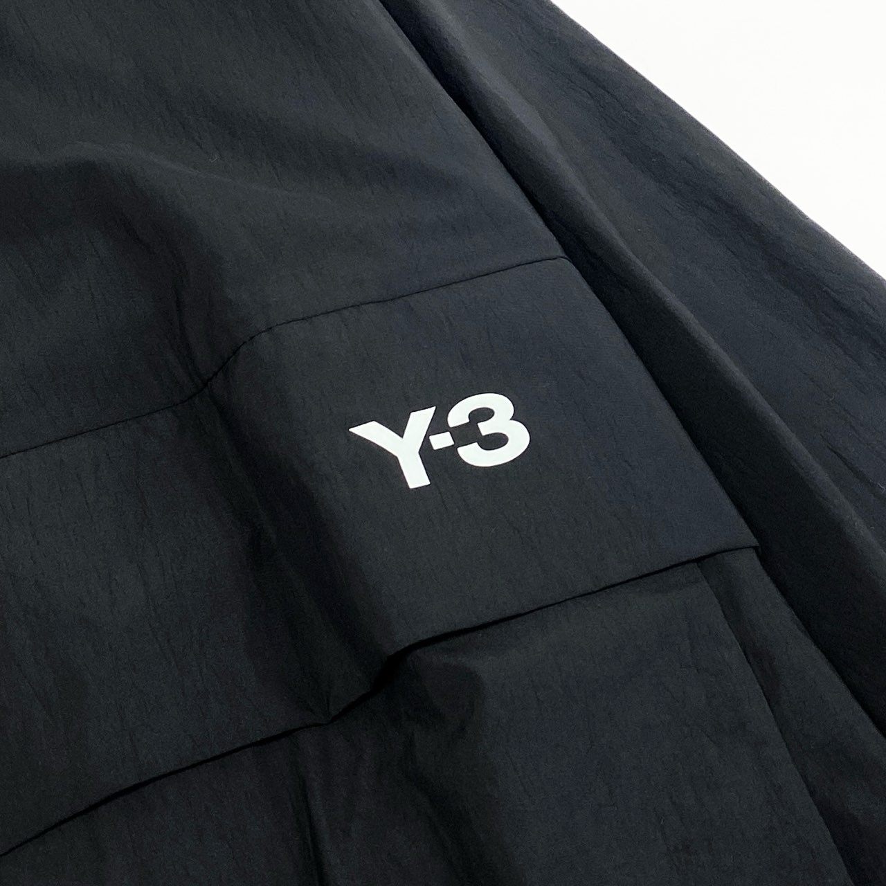 11f12 《美品》 Y-3 ワイスリー 3S NYL HZ ハーフジップ トラックジャケット JD9796 XS ブラック オーバーサイズ Yohji Yamamoto ヨウジヤマモト