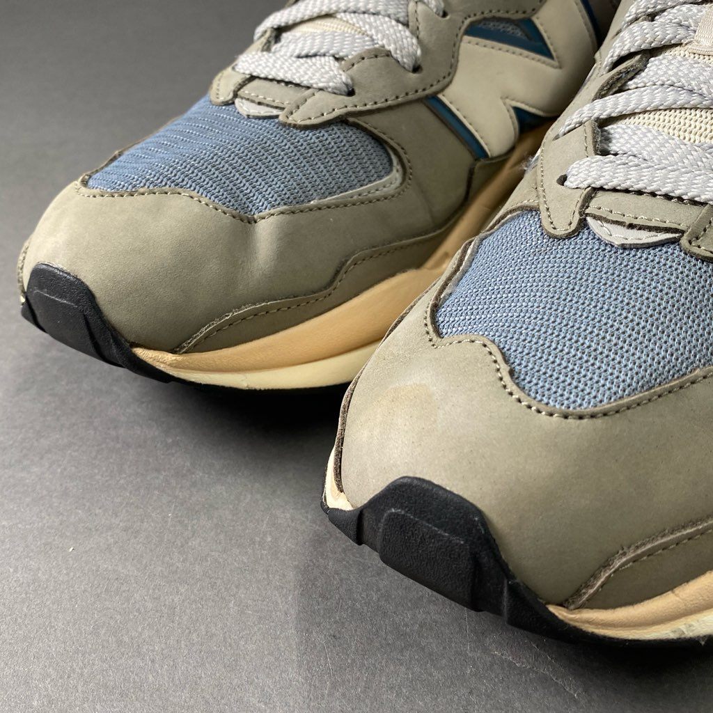 2f2 NEW BALANCE ニューバランス 57/40 スニーカー M5740LLG 27.5cm グレー ピッグスキンヌバック シューズ
