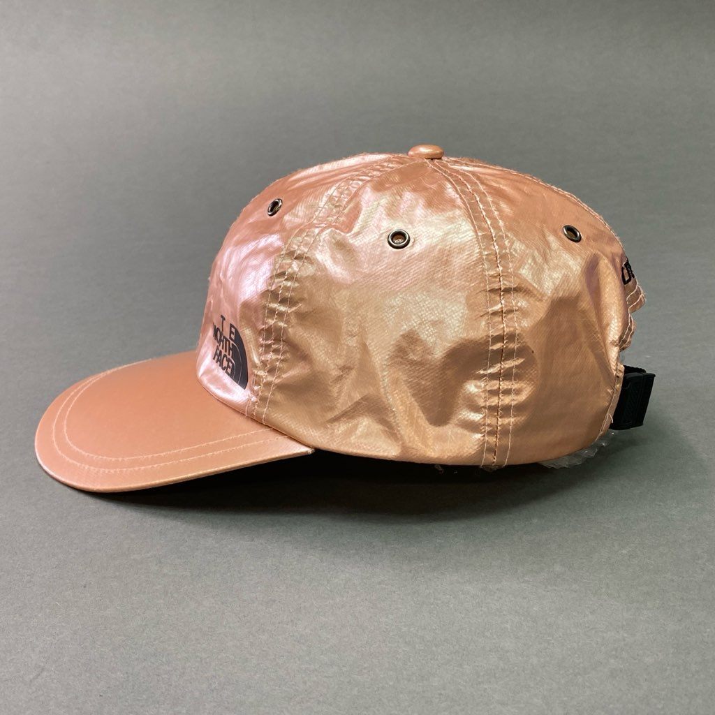 d5 Supreme シュプリーム THE NORTH FACE ザノースフェイス Metalic Cap 6-Panel Cap コラボ ユニセックス Free ピンクゴールド ナイロン100%