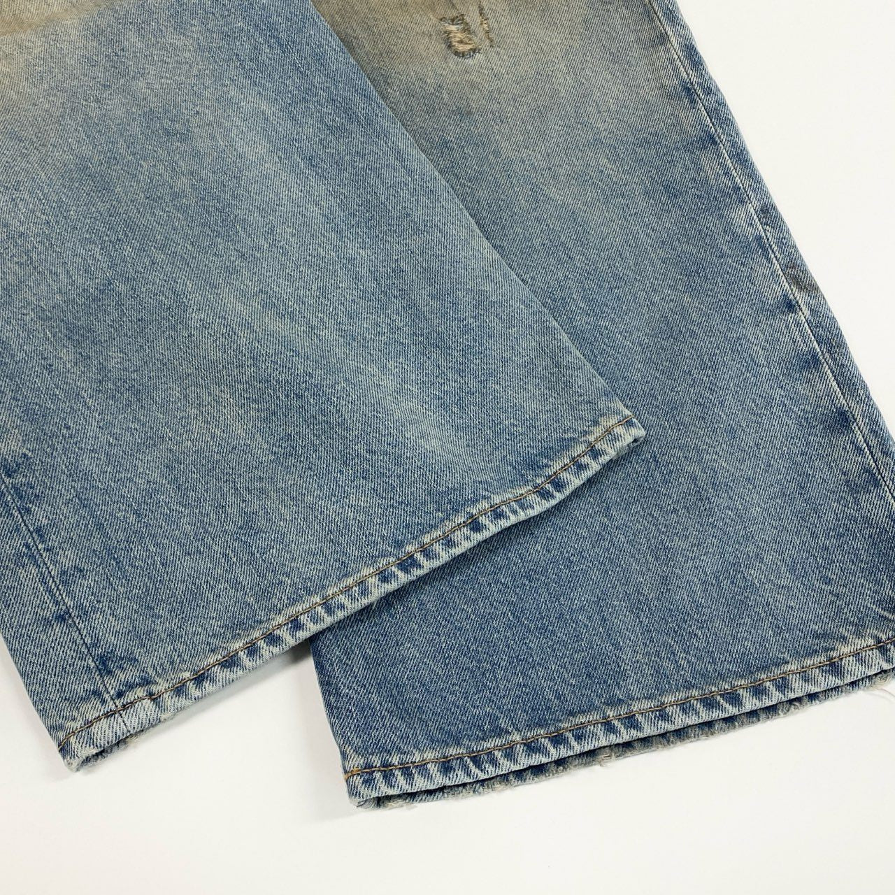 16k21 ACNE STUDIOS アクネストゥディオズ 2021M Penicillinダメージ加工 デニムパンツ ジーンズ ボトムス B00317 31 ブルー コットン