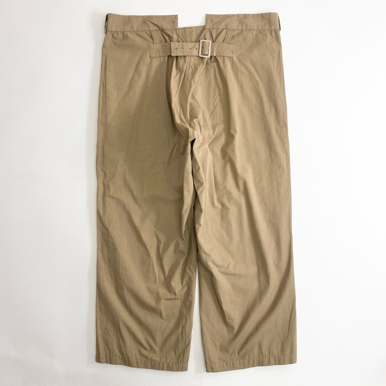 37c23 《未使用》 定価¥19,800 SEEALL シーオール MINER PANTS マイナーパンツ 46 ベージュ タグ付き SAU23 PT382