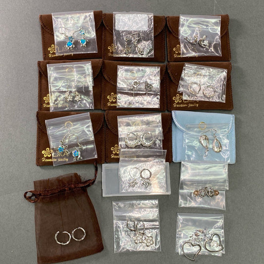 c6 L.M.A Hawaiian Jewelry 10点以上まとめ セット売り ハワイアンジュエリー ピアス ホヌ 亀 イルカ プルメリア 花 アクセサリー レディース シルバー