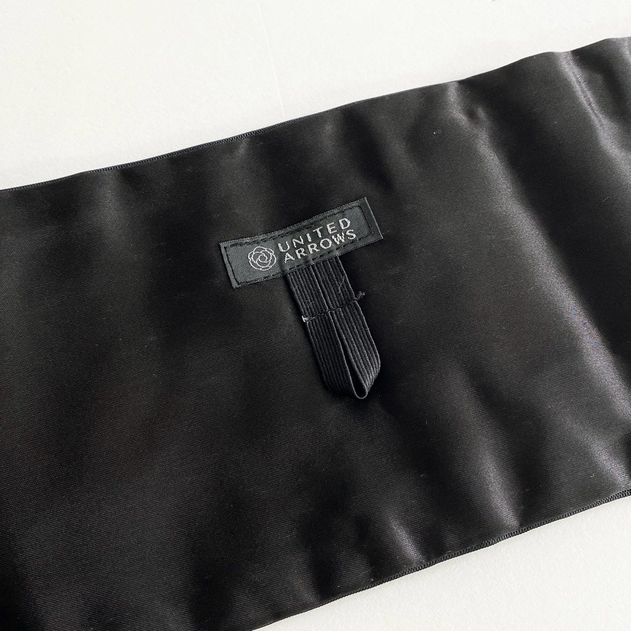53c21 《美品》 定価¥101,200 UNITED ARROWS ユナイテッドアローズ ピークドラペル 1B タキシード スーツ セットアップ 46 ブラック ドレッシー