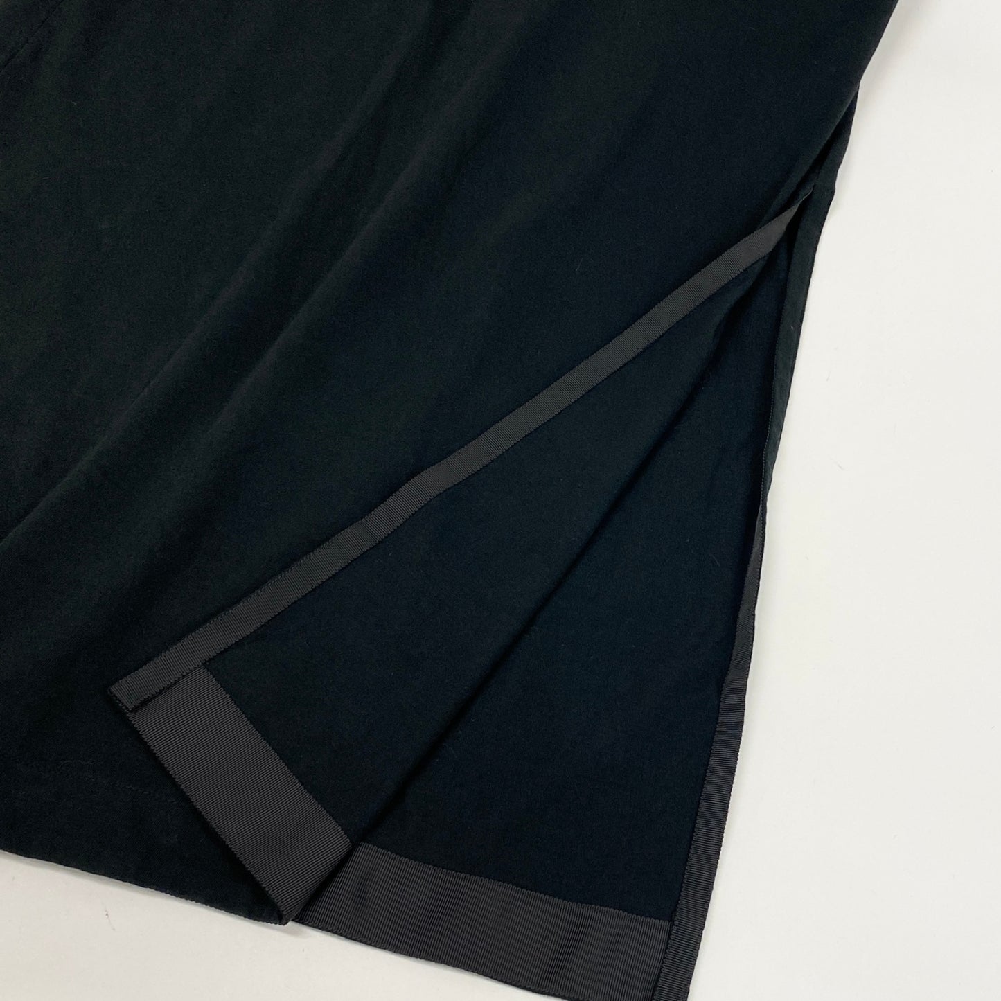 16h9《美品》sacai サカイ ナイロンツイル ジャージワンピース ロングワンピース 半袖 パフスリーブ サイズ1 ブラック レディースk02i