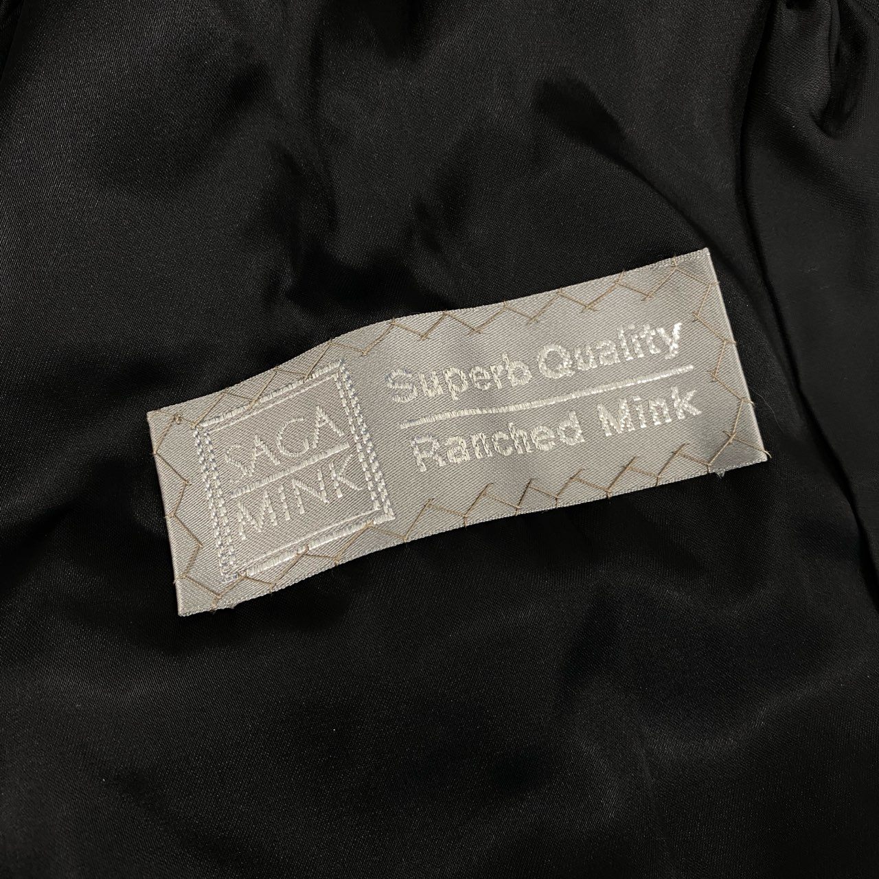 53e2 SAGA MINK サガミンク 銀サガ ダークミンク ミンクコート ロングコート 最高級毛皮 毛皮コート MINK FUR F フリーサイズ ブラック系