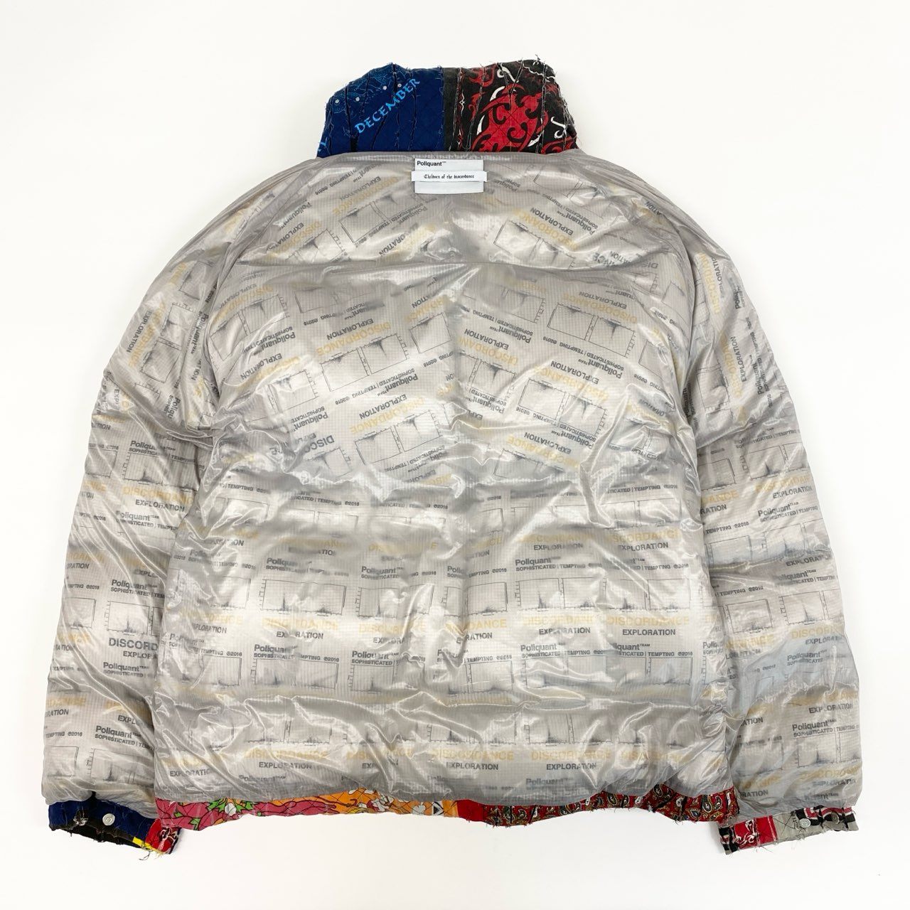 19f11 【美品】2023AW Children of the discordance チルドレンオブザディスコ―ダンス サイズ3 リバーシブル ダウンジャケット メンズ 完全1点物