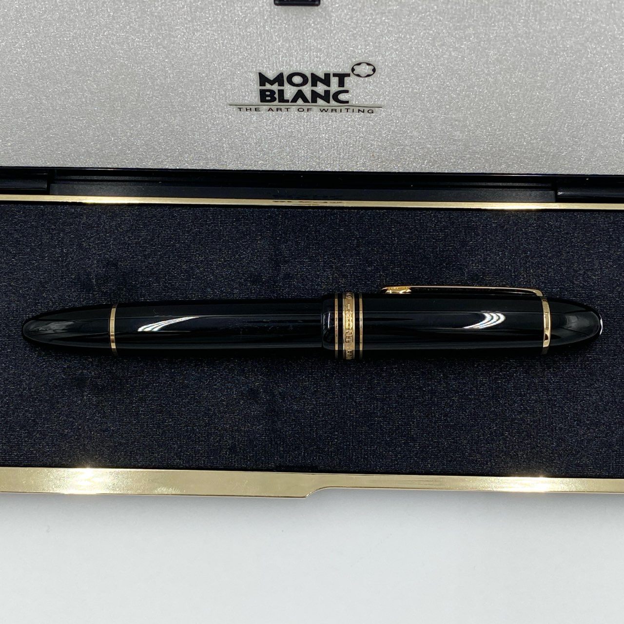 h21《美品》 MONTBLANC モンブラン 万年筆 MEISTER STUCK マイスターシュテュック No.149 ペン先4810 18K 750 ケース有t18r