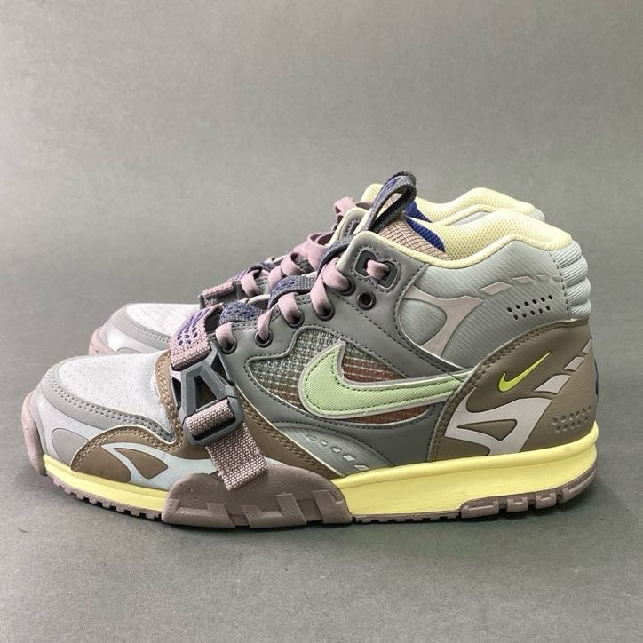 1f5 《美品》 NIKE ナイキ AIR TRAINER 1 SP エアトレーナー スニーカー DH7338-002 27.5cm ライトスモーク グレー シューズ 箱付き