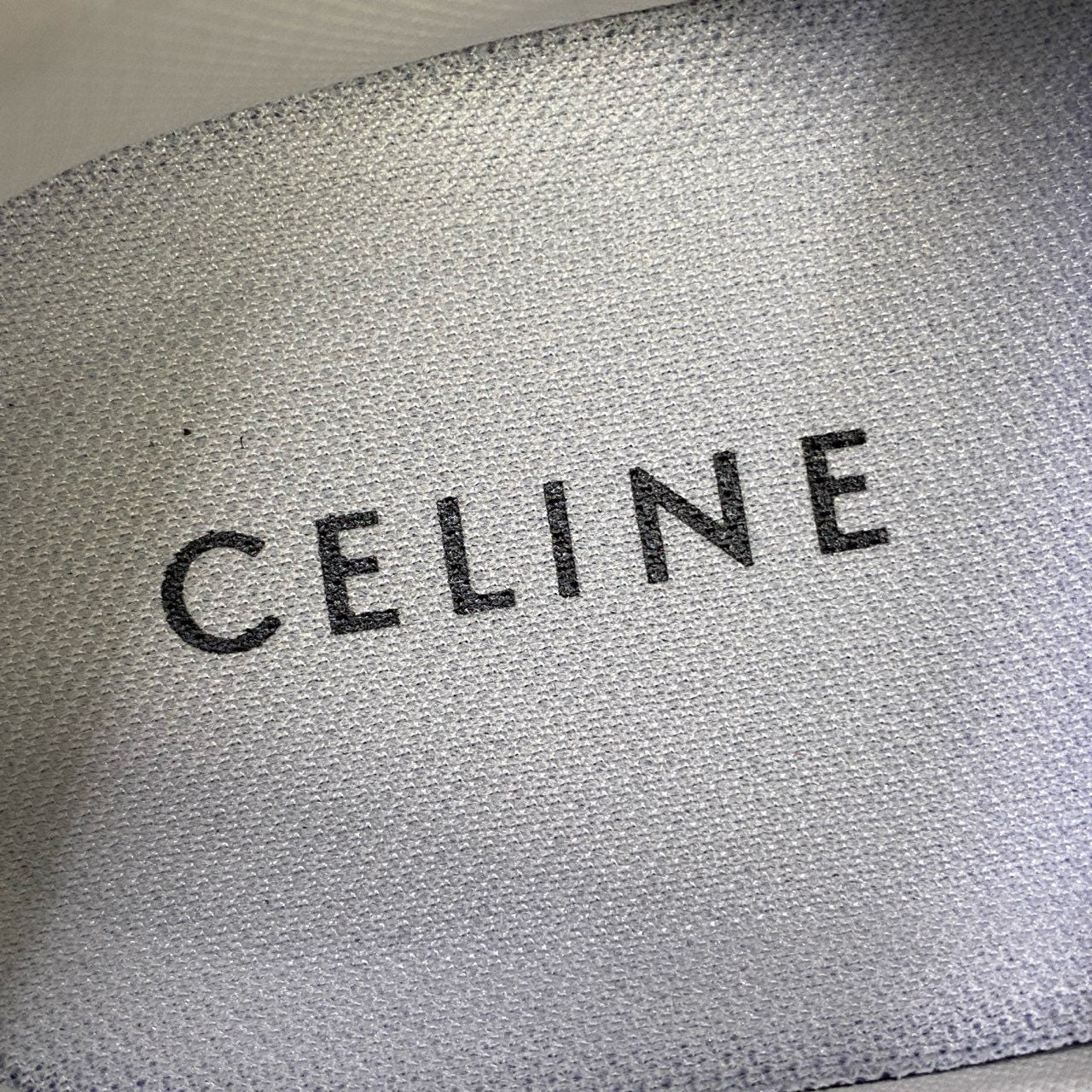 《美品》 CELINE セリーヌ CT-02 トレイナー ミッドトップスニーカー 41 ホワイト ブラック レザー シューズ 箱付き