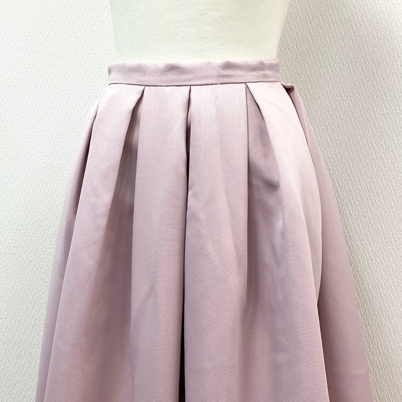 47e9 【未使用保管品】タグ付 TSURU By MARIKO OIKAWA ツル バイ マルコ オイカワ ARIANA フレアロングスカート ボトムス 日本製 SK-2229160 34 ピンク
