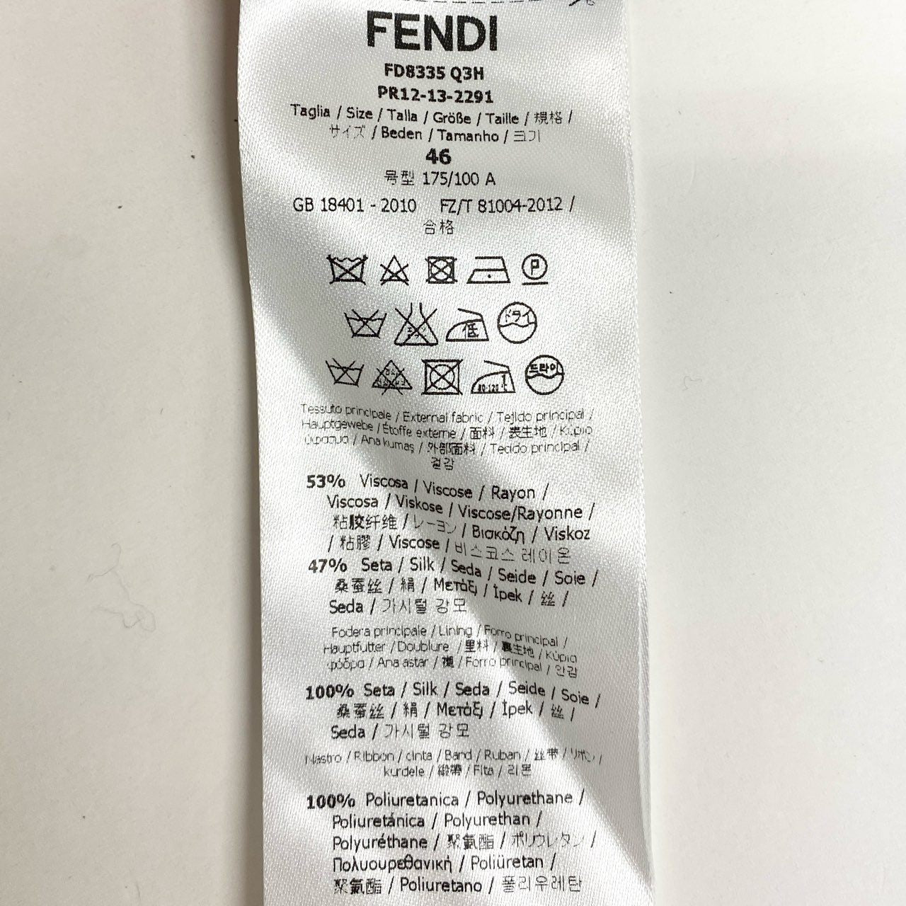 13b10 FENDI フェンディ デザインスリーブ 長袖ワンピース トップス FD8335 46 ブラック レディースu02t