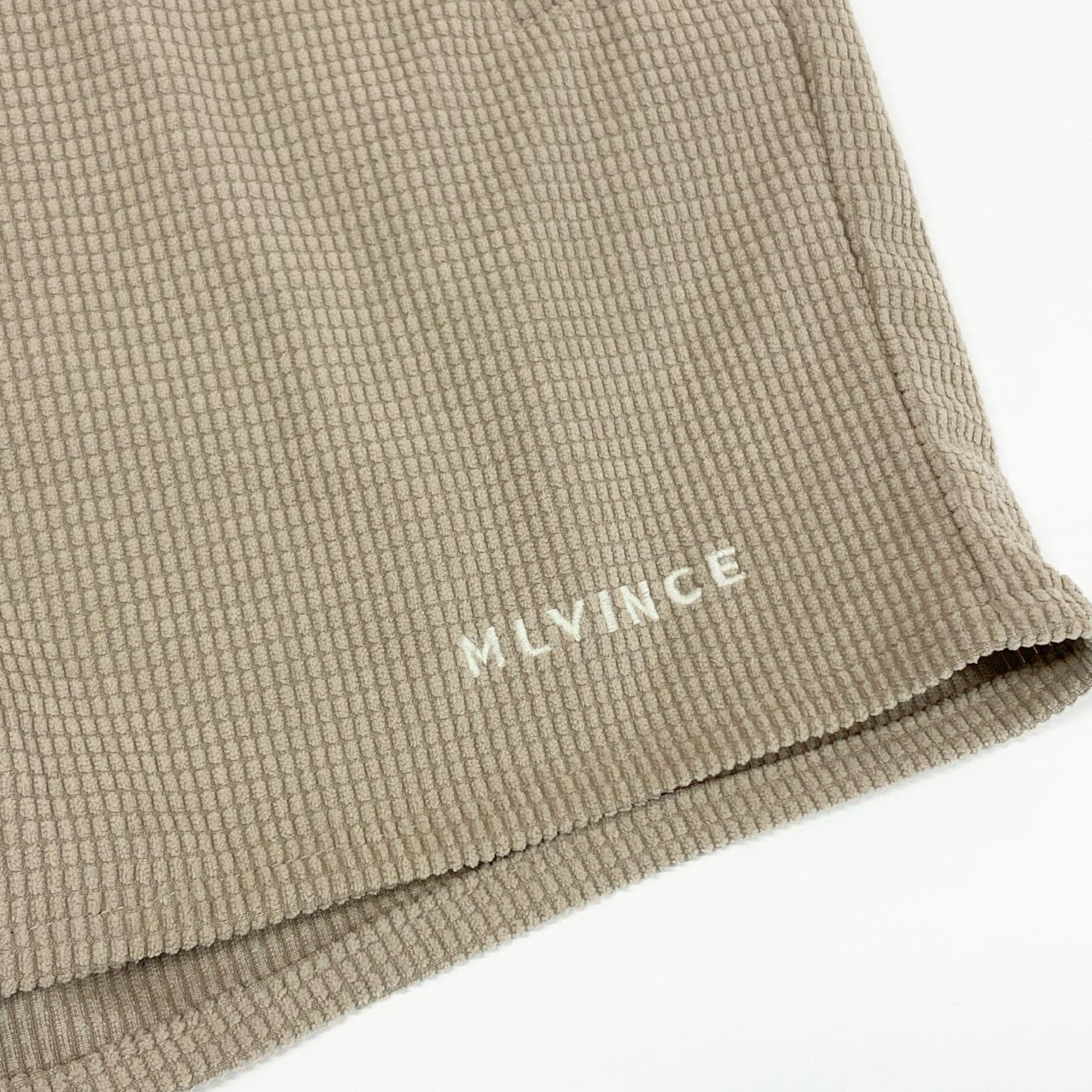 42k27 MLVINCE メルヴィンス summer corduroy shorts ショートパンツ ハーフパンツ サマーコーデュロイ L ベージュ ポリエステル100