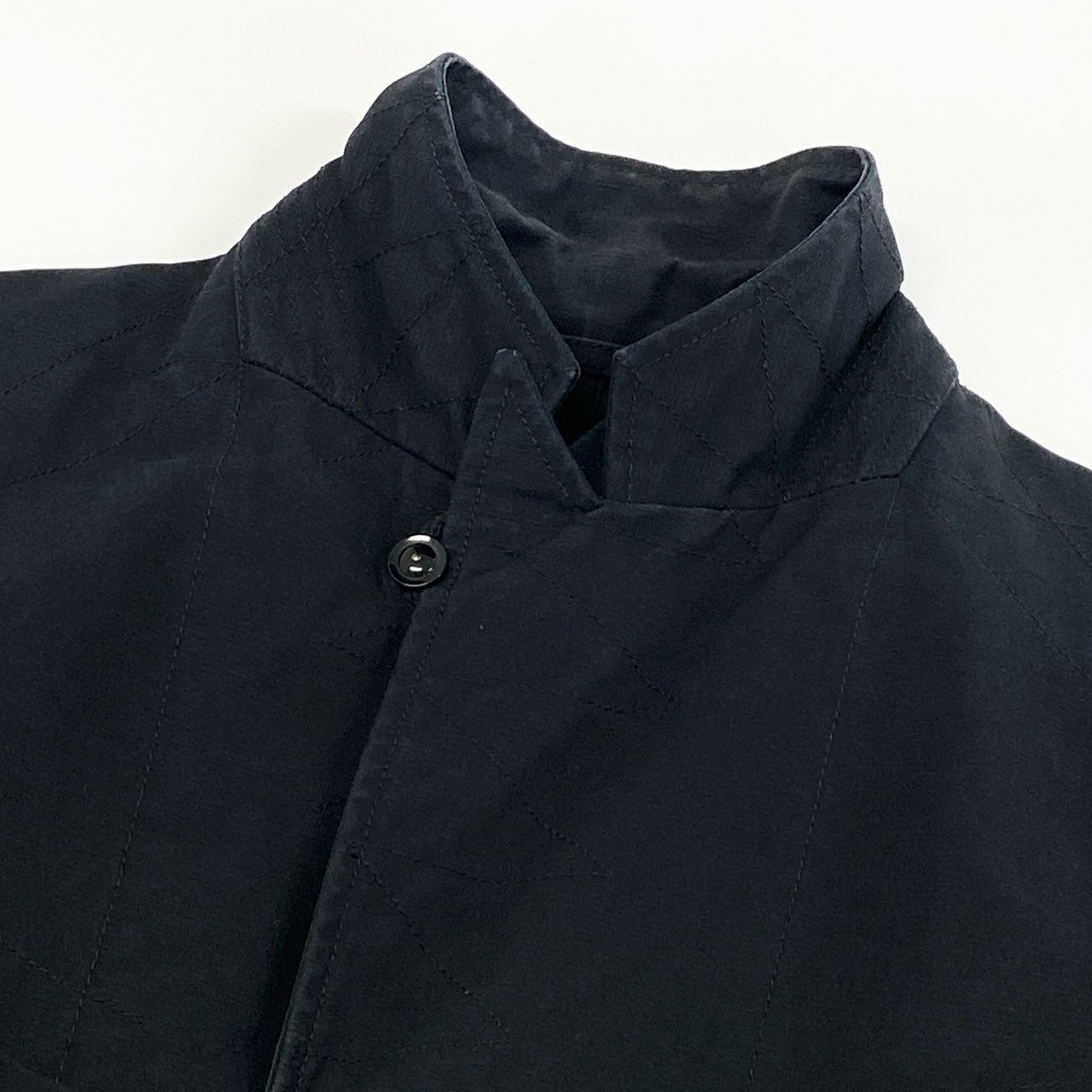 25f14 ENGINEERED GARMENTS エンジニアドガーメンツ テーラードジャケット シングルジャケット USA製 コットンジャケット メンズ 男性用 S ブラック 綿100%
