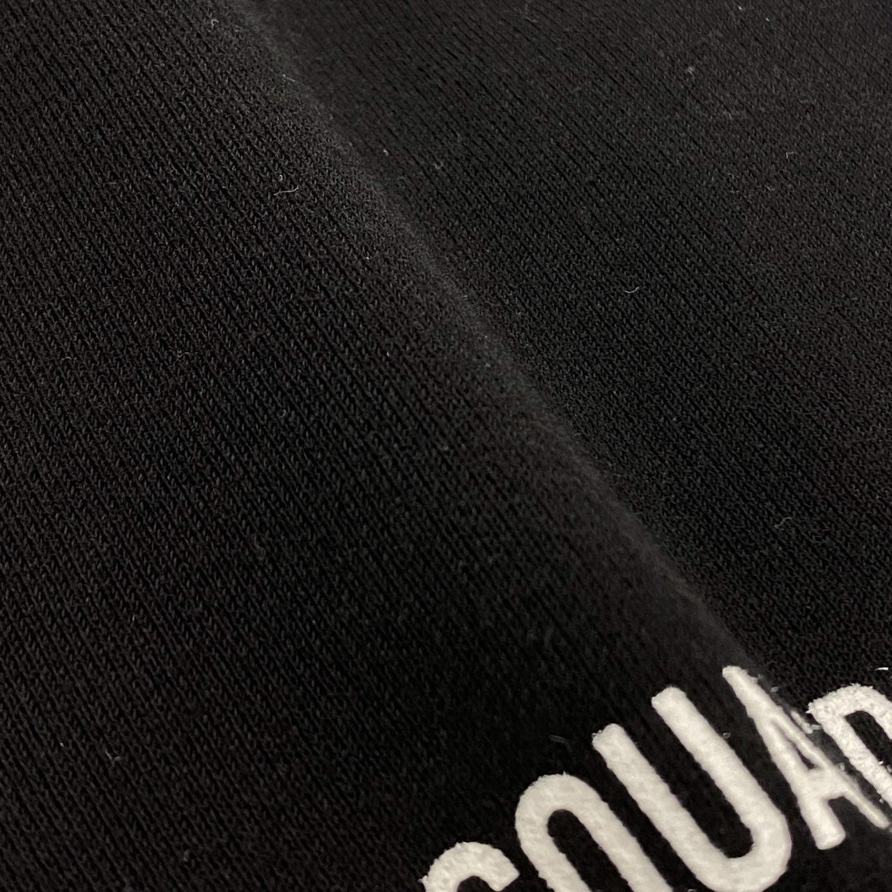 34f19 DSQUARED2 ディースクエアード スウェットハーフパンツ ショートパンツ ショーツ ボトムス アイコンロゴプリント S79MU0005 XS ブラック コットン
