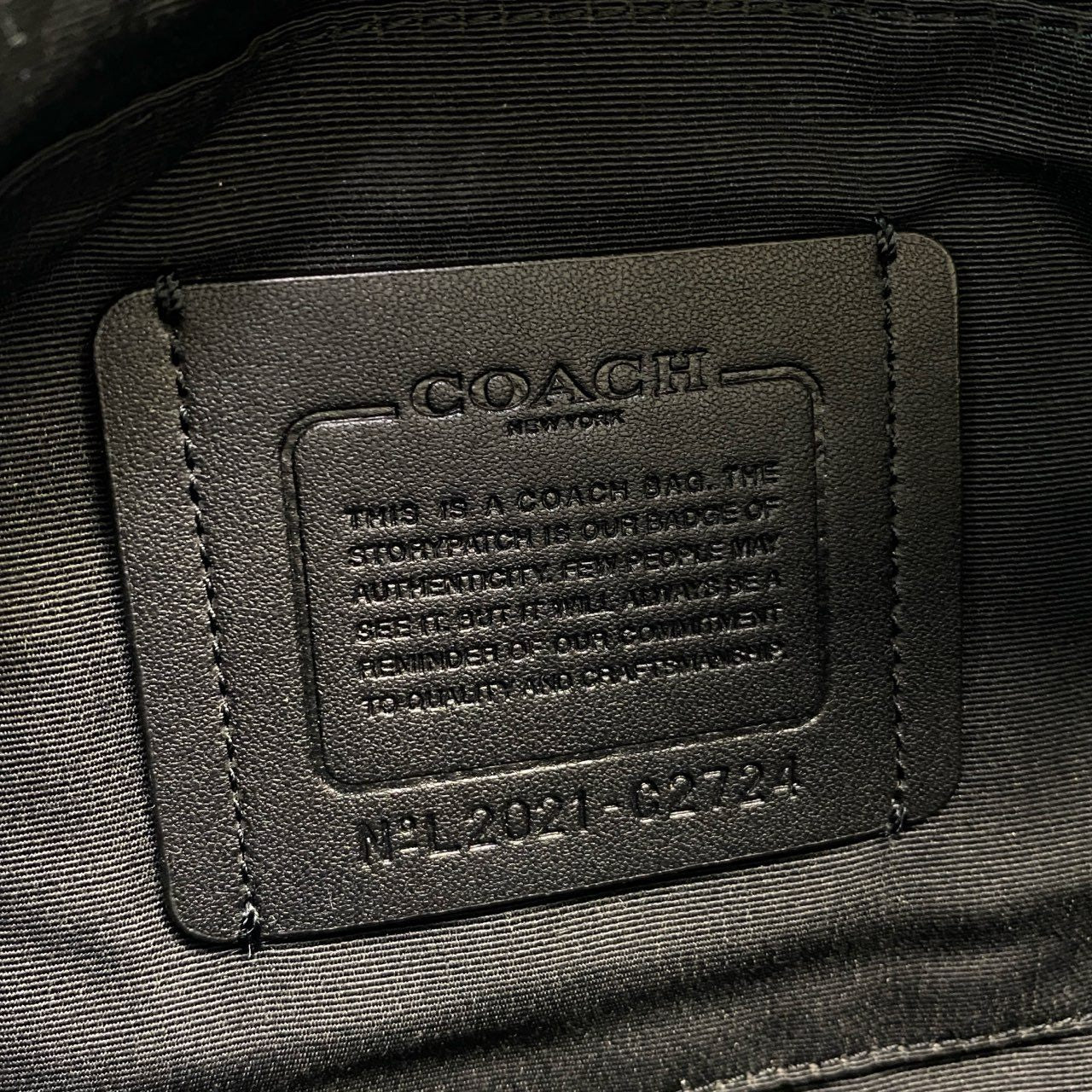Cg31 COACH コーチ シグネチャー カラーブロック ボディバッグ ショルダーバッグ 鞄 C2724 ブルー レザー PVC メンズt18r