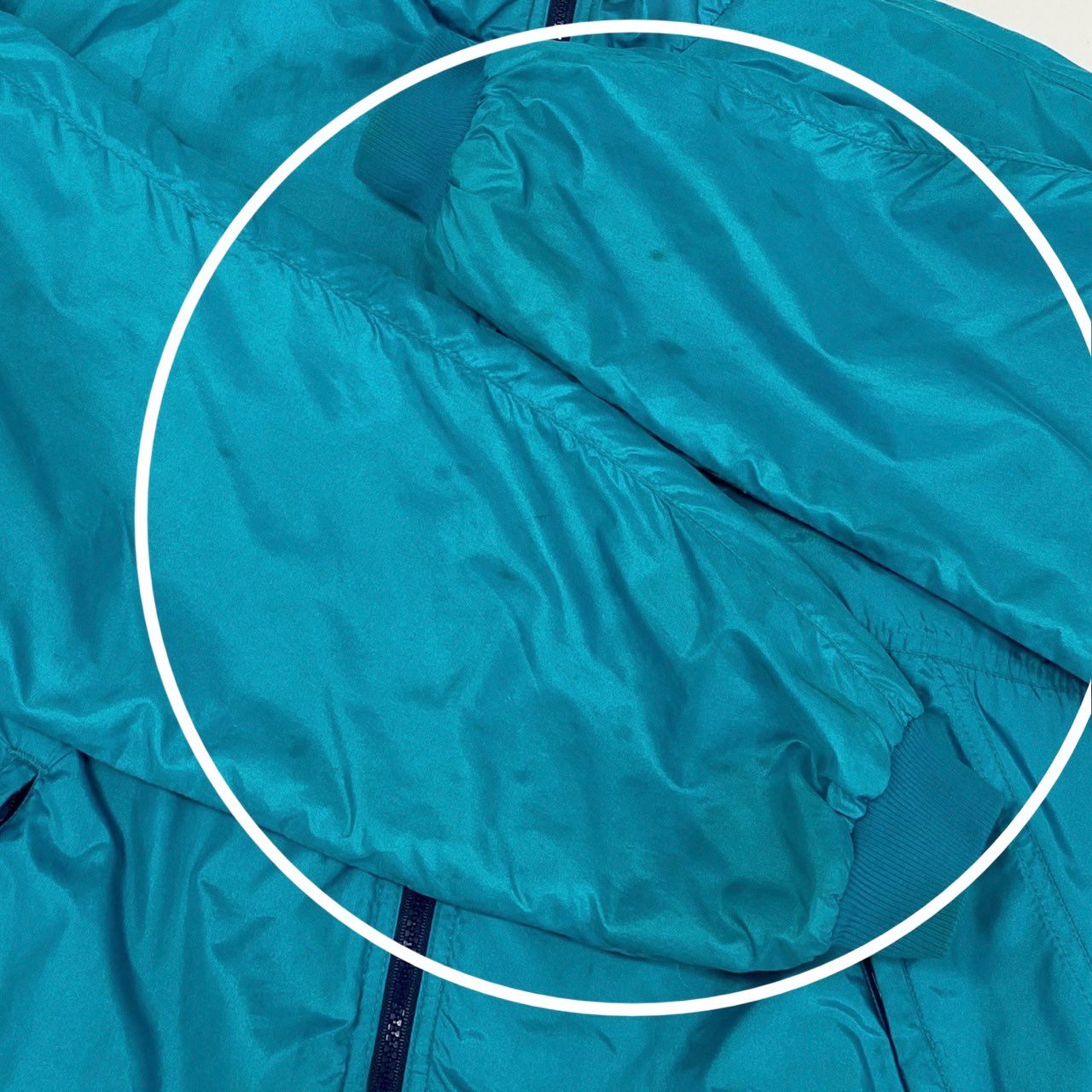 61g23 Patagonia パタゴニア 80s VINTAGE シェルドシンチラジャケット フリースライナー 三角タグ カナダ製 4211 XL グリーン メンズ