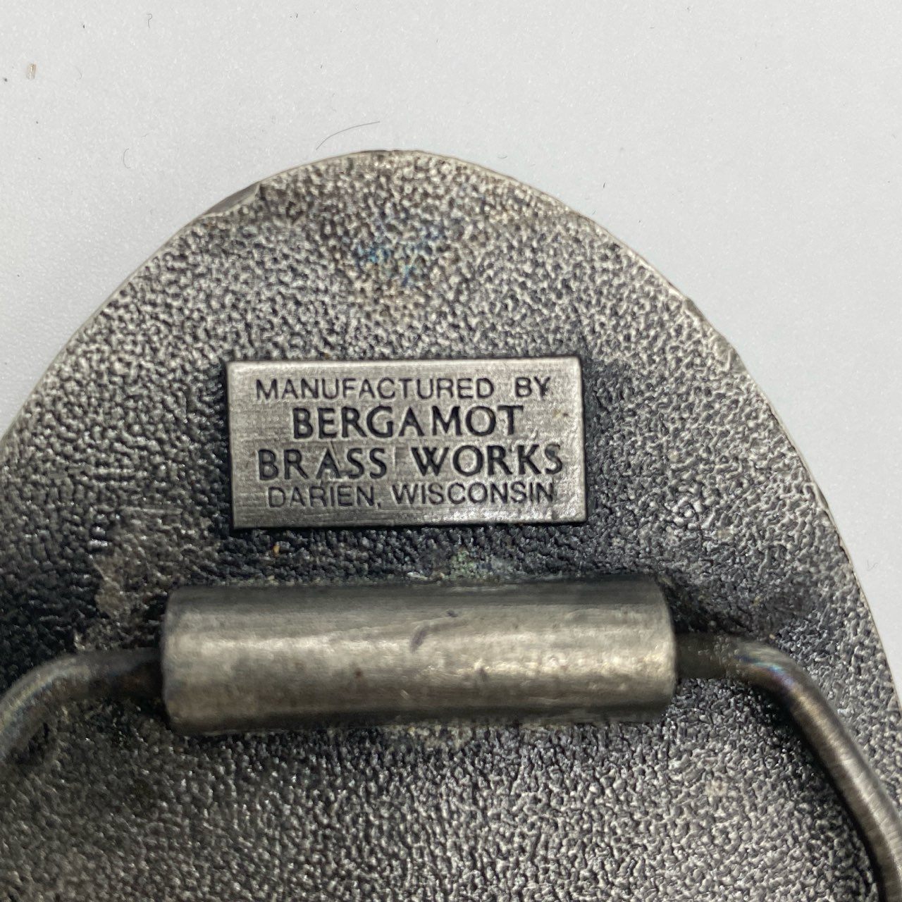 h7【USA製】Campagnolo カンパニョーロ ベルト用 バックル Buckle Vintage メタルバックル シルバーk02i