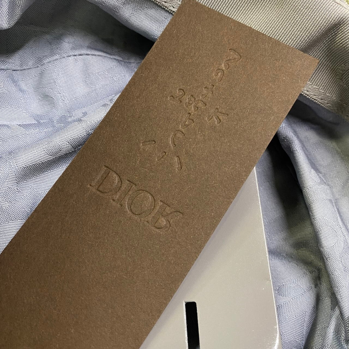 j15 【未使用タグ付】 DIOR ディオール Travis Scott トラヴィス・スコット カクタスジャック ボブ バケットハット 033C906U4511 サイズM カーキ コットン メンズ