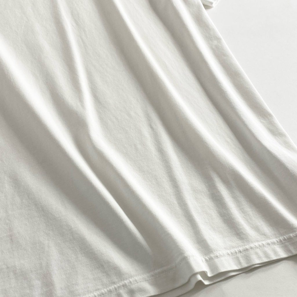 14e22 BURBERRY バーバリー クルーネック Tシャツ MONOGRAM MOTIF COTTON TBロゴ カットソー 半袖 8014021 L ホワイト コットン