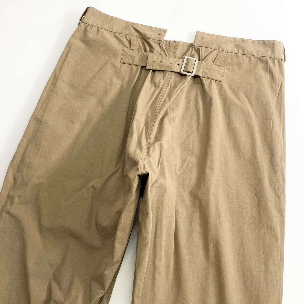37c23 《未使用》 定価¥19,800 SEEALL シーオール MINER PANTS マイナーパンツ 46 ベージュ タグ付き SAU23 PT382