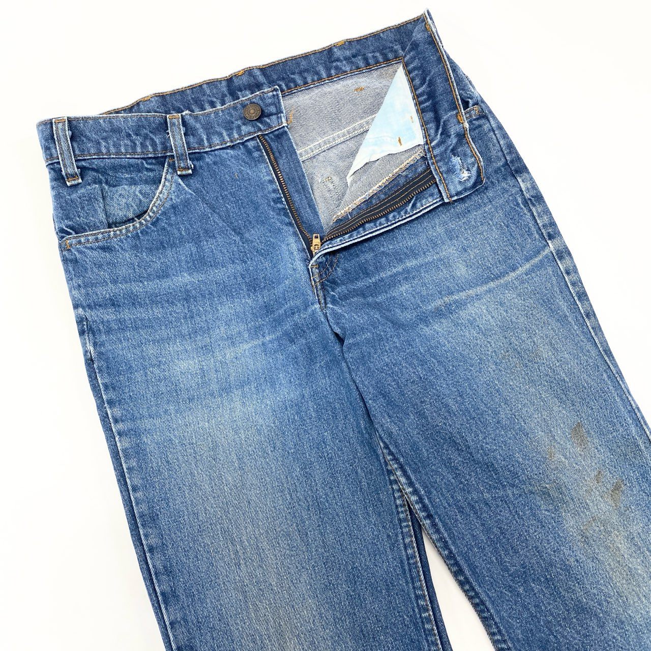 54h27 《VINTAGE》 Levi’s リーバイス 80s 584-0217 フレアカットデニムパンツ ボトムス ジーンズ ブーツカット 82年製 ヴィンテージ インディゴブルー メンズo07t