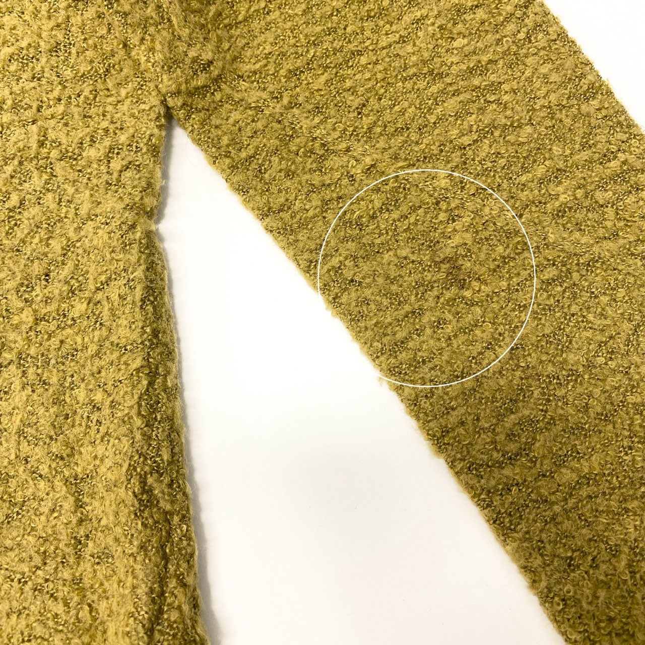 77b27 pet-tree-kor ペットツリーコア ニット セーター トップス 46 イエロー系 メンズu02t