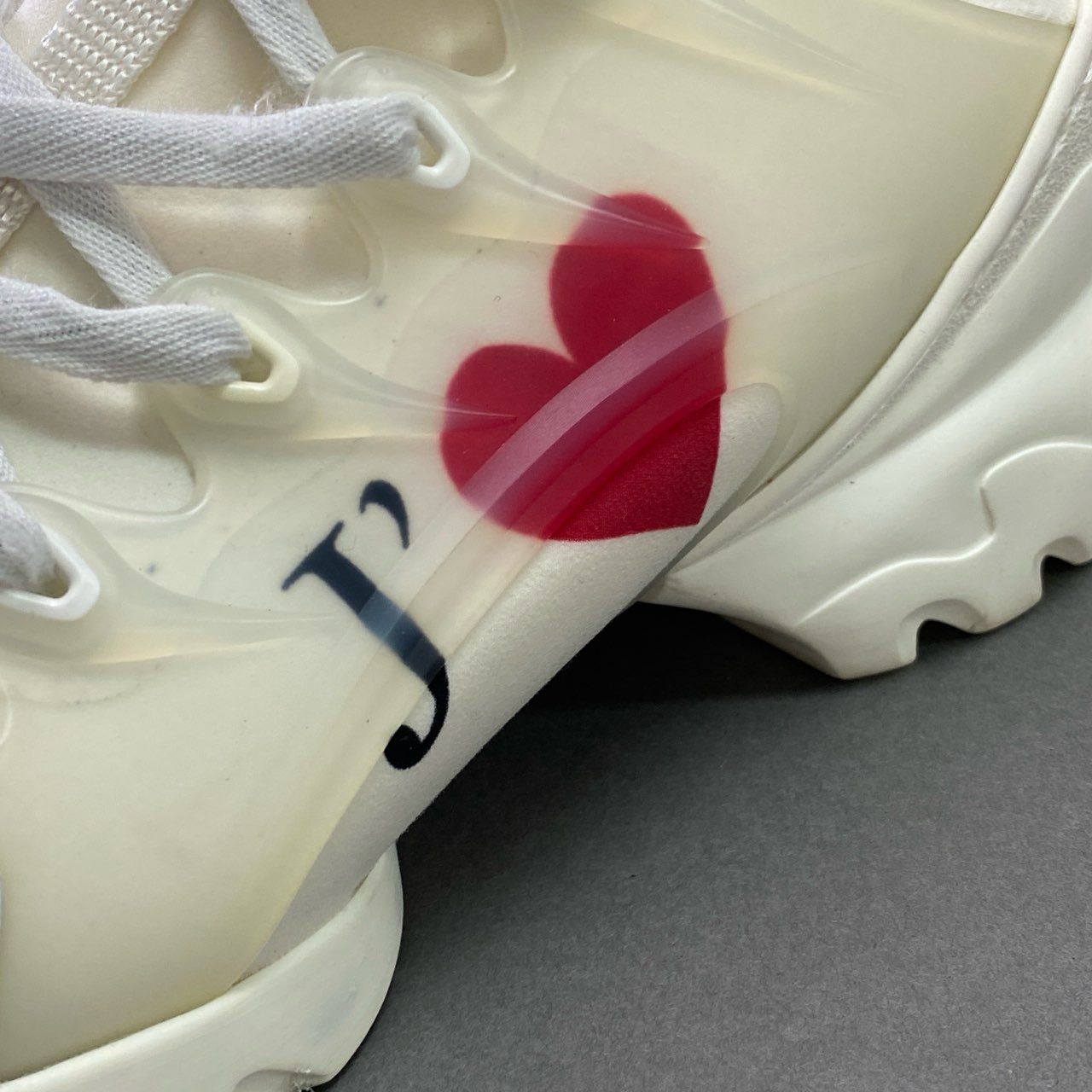 4d15 Christian Dior クリスチャンディオール D-CONNECT JETAIME ローカットスニーカー シューズ 37 1/2 ホワイト