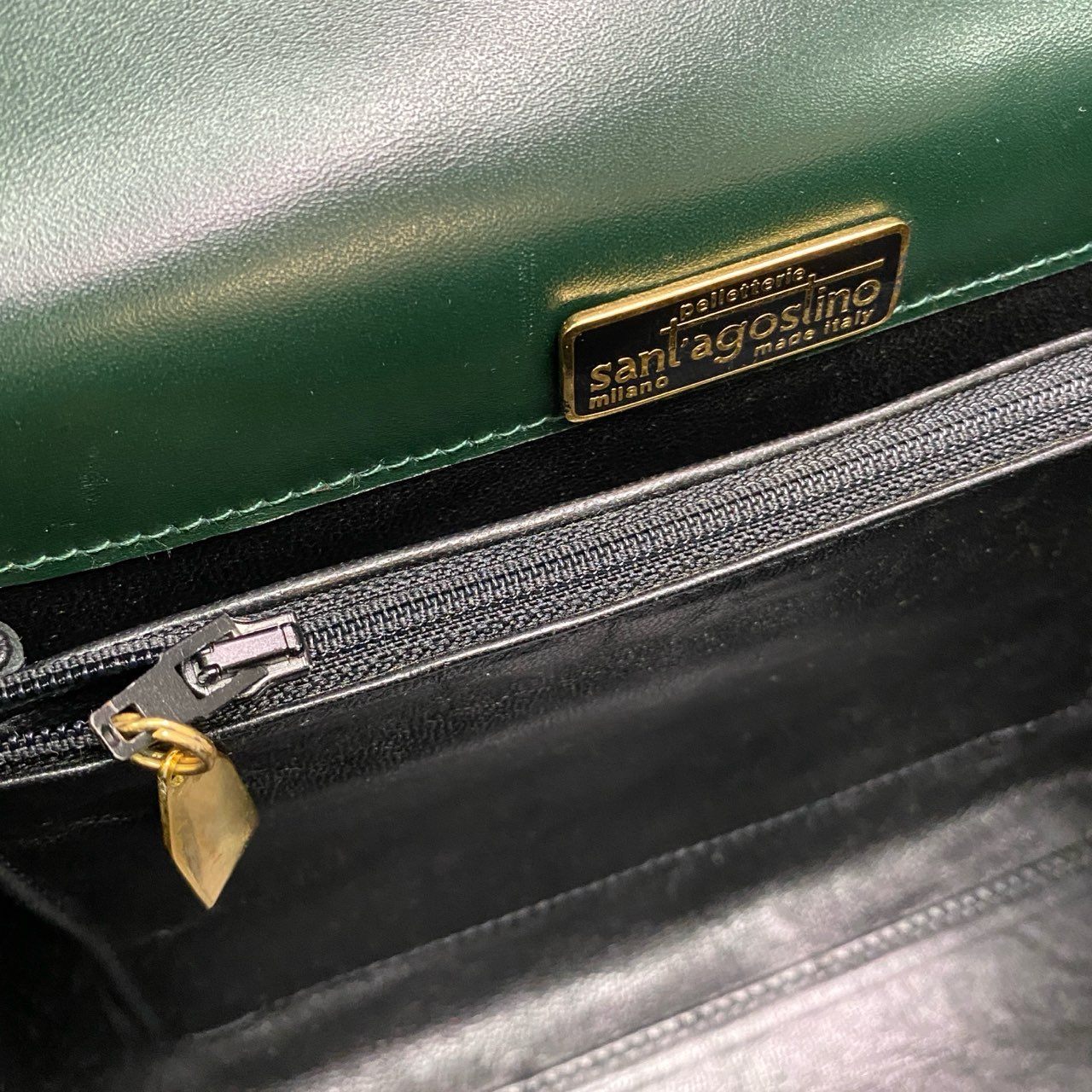 Af4 《美品》 本革 シャイニングクロコ クロコダイルレザー 2WAY ショルダーバッグ ハンドバッグ グリーン レディース 女性用 鞄 リアルクロコ グリーン クロコダイルレザー