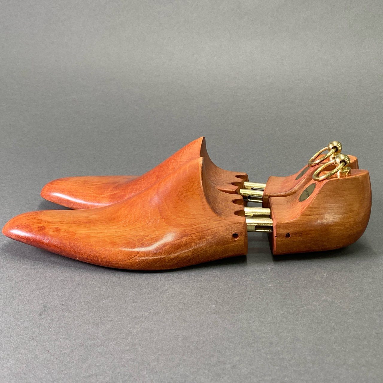 6e16 CROCKETT&JONES クロケットアンドジョーンズ 純正 ウッド シューツリー 9905 9 ブラウン 木製 SHOE TREE シューズキーパー ビジネス 箱付き