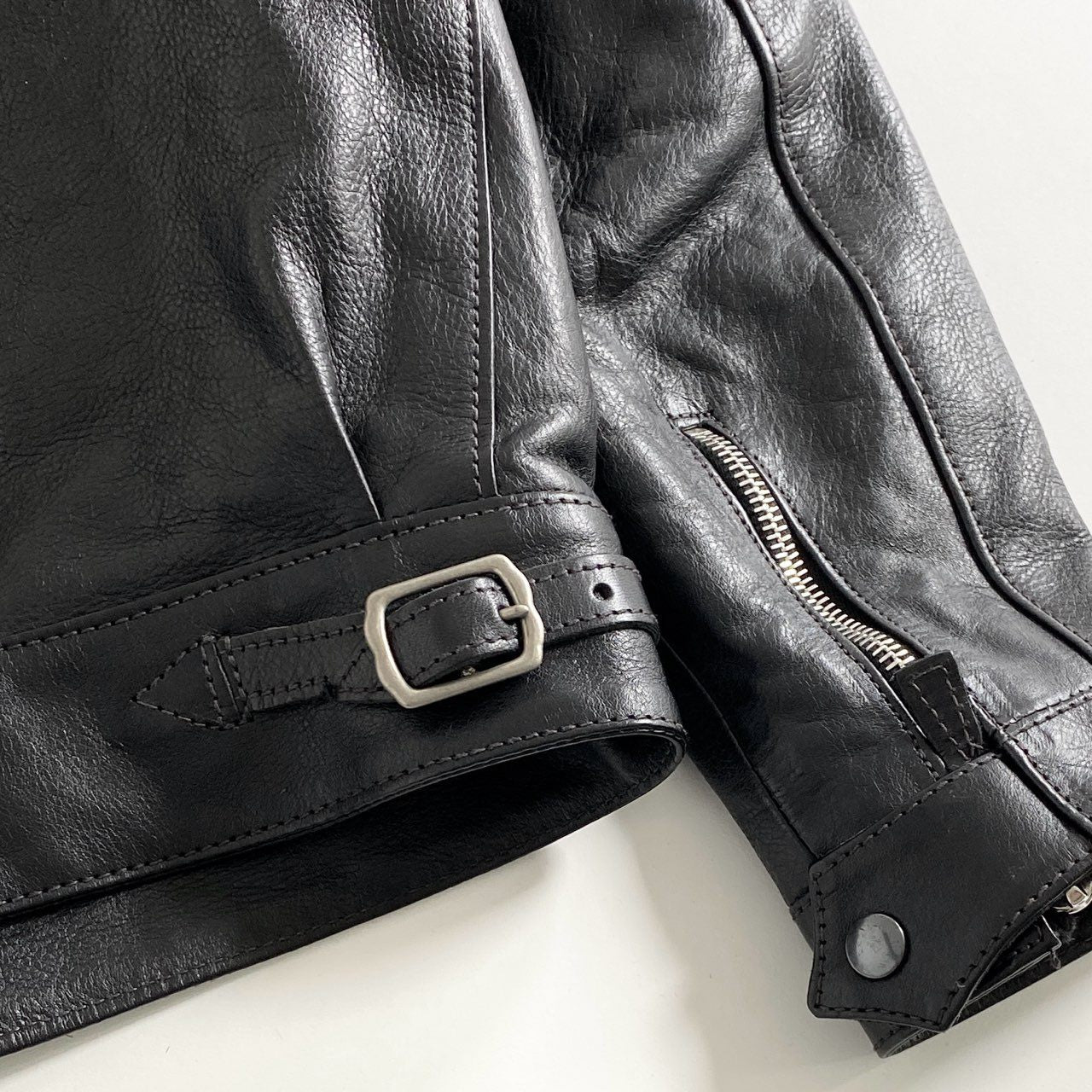 33d12 EASTMAN LEATHER CLOTHING イーストマンレザー OSTMANN オストマン ドイツ空軍 フライトジャケット レザージャケット 38 カウハイドレザー