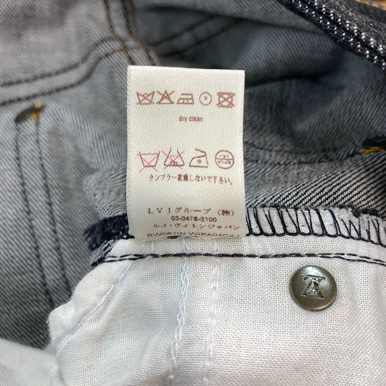 79k21 Louis Vuitton ルイヴィトン デニムパンツ ジーンズ 伸縮ストレッチ レディース 女性用 RW061W-WIPA04CKJ 38 インディゴu02t