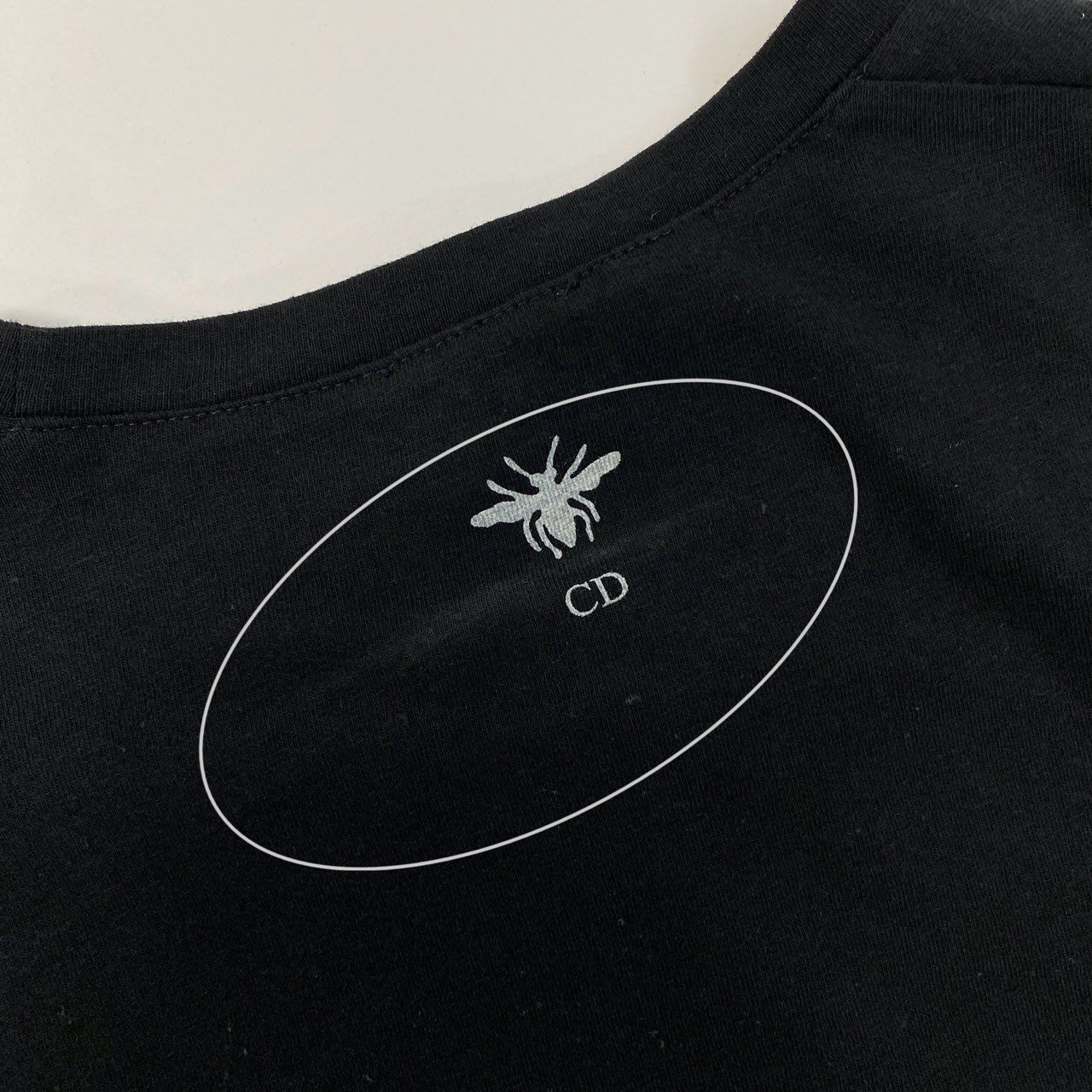 38a16 Christian Dior クリスチャンディオール J’ADIOR 8 半袖Tシャツ カットソー サイズXS 160/80A ブラック レディース トップスk02i