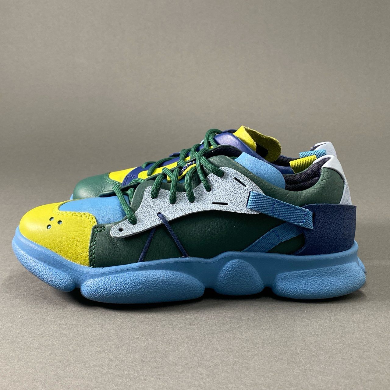 9f24 【美品】 CAMPER カンペール TWINS ツインズ KARST カースト レザースニーカー K201439-009 36 マルチカラー オーソライト レディース