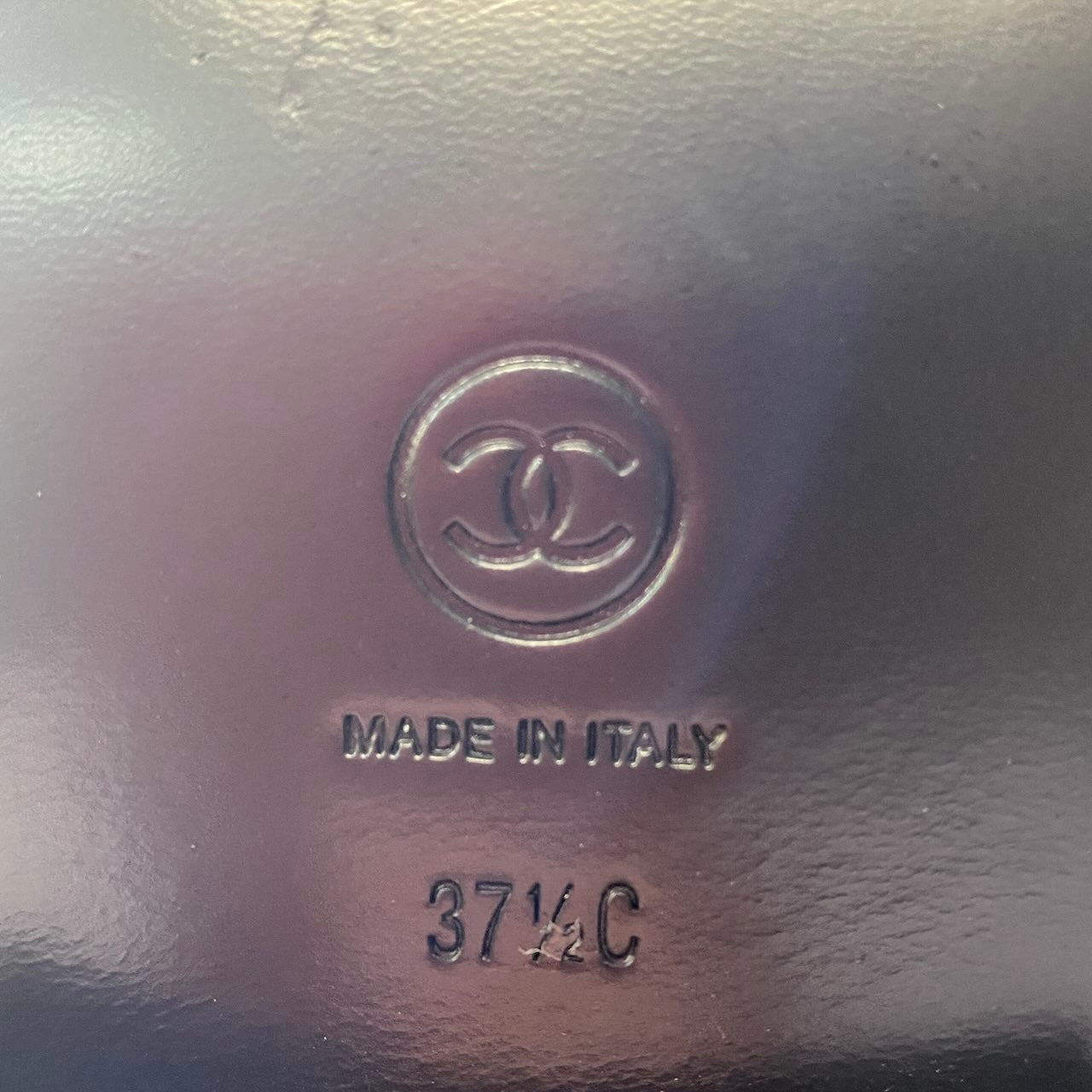 e18 CHANEL シャネル レザーブーツ ロングブーツ CCロゴ カーフレザー イタリア製 レディース 女性靴 G45433 37 1/2 ブラックu02t