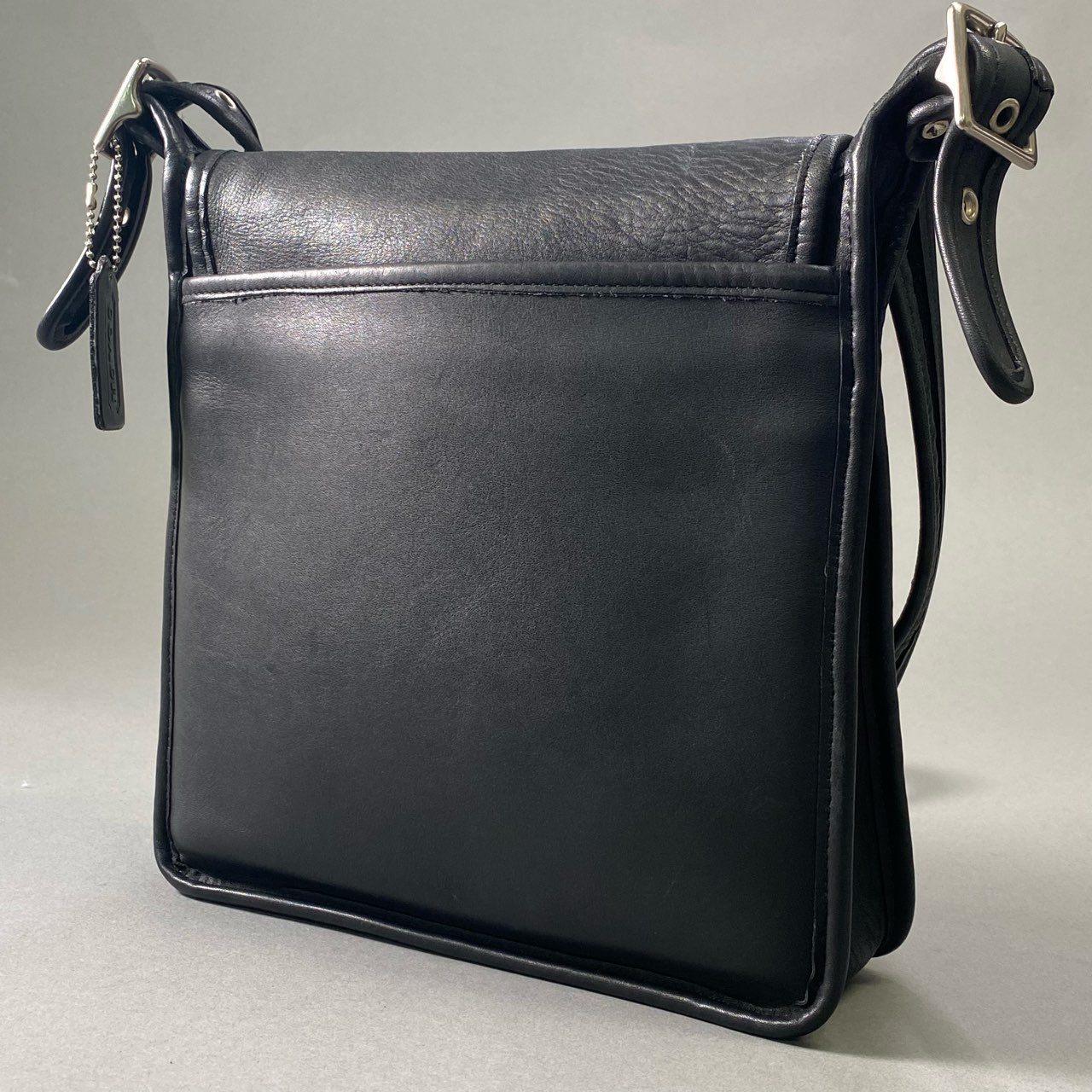 Ai18 COACH コーチ オールドコーチ ショルダーバッグ クロスボディバッグ 9144 ブラック レザー 鞄 カバン Vintage ヴィンテージt18r