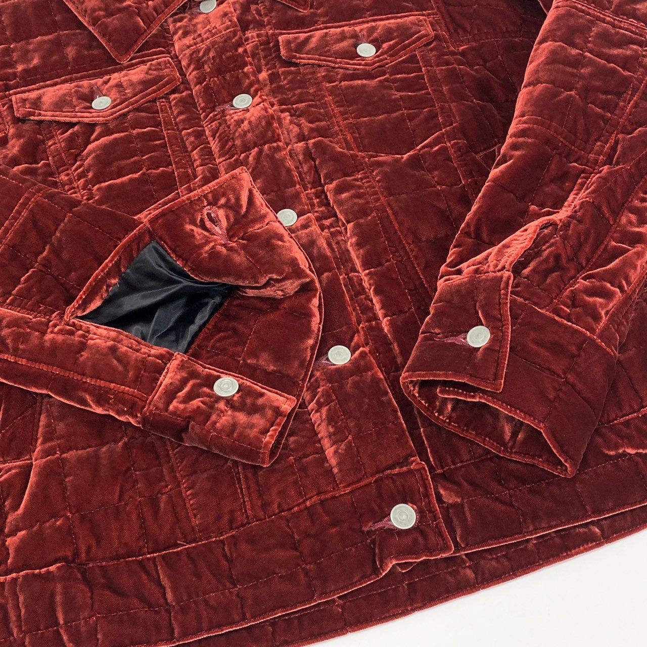4l10《極美品》 定価96,800円 TELMA テルマ COCOON BLOUSON ブルゾン ジャケット TLM23FC070 サイズ36 オレンジ キュプラ100% レディース 日本製