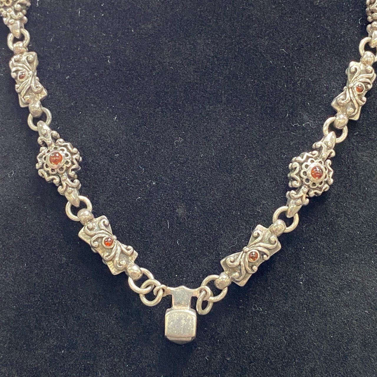 c19 Lord Camelot ロードキャメロット ネックレスチェーン CHAIN ラインストーン SILVER シルバー