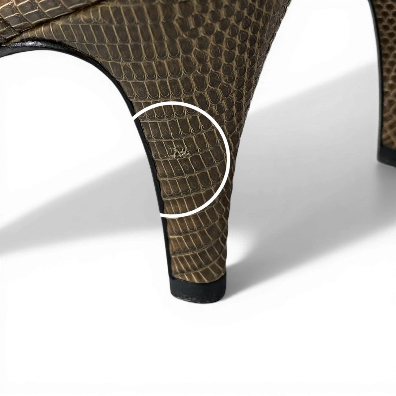 【未使用品】CHANEL シャネル リザードレザー×ツイード スリングバック パンプス サイズ37 ベージュ系 レディースk02i