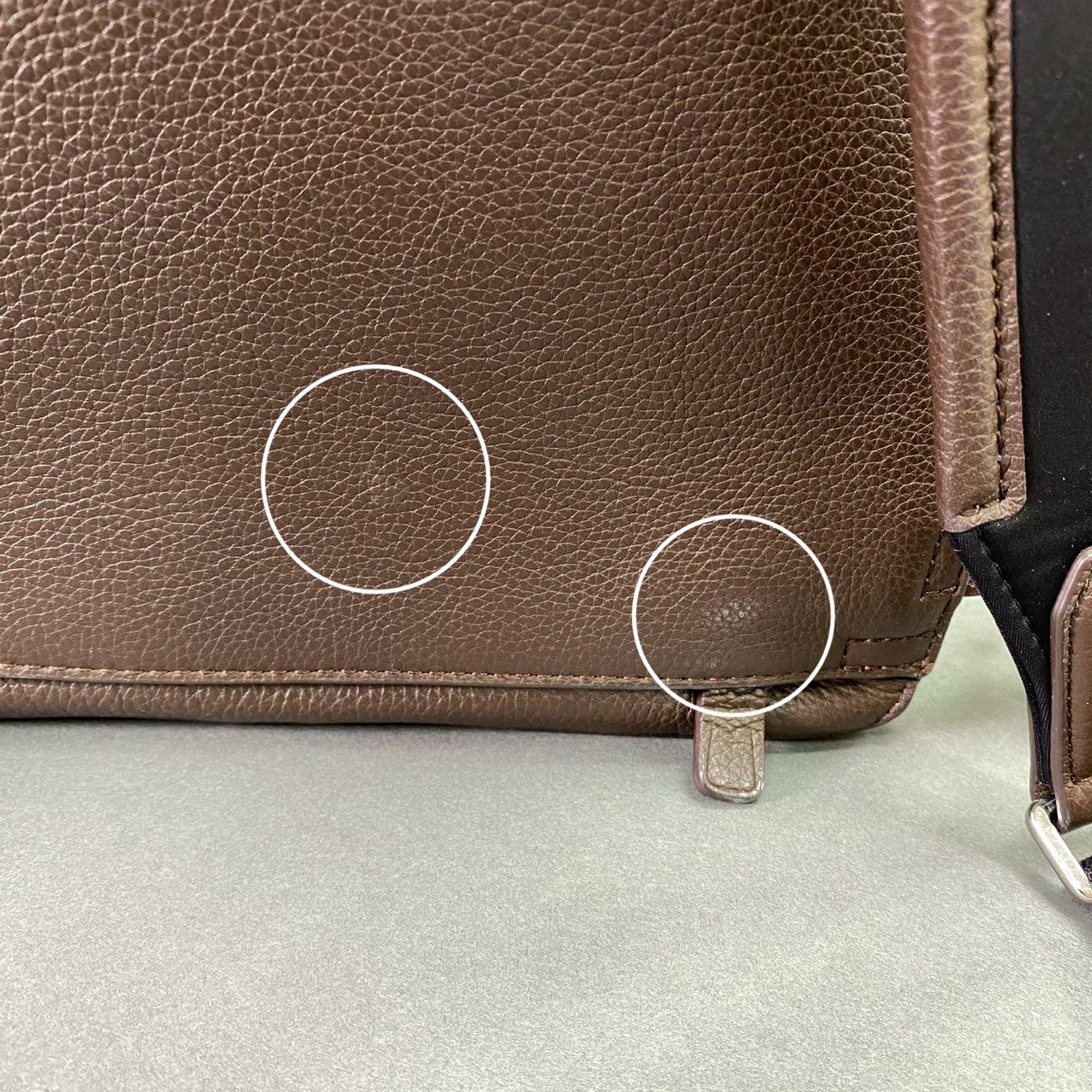 Al19 COLE HAAN コールハーン マシューズバッグパック リュック ブラウン レザー ビジネス 大容量◎ 仕事用