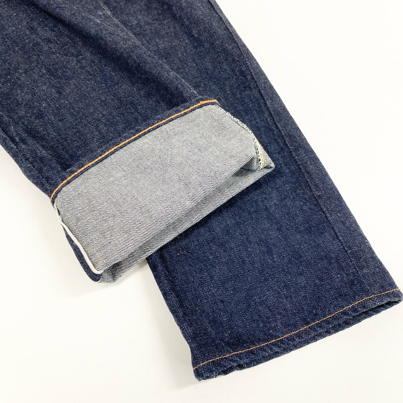 44h26 《美品》 FULL COUNT フルカウント Bush Pants Non Wash ブッシュパンツ ボトムス ジーンズ デニム 1246 30 34 Mサイズ インディゴブルー コットン メンズo07t