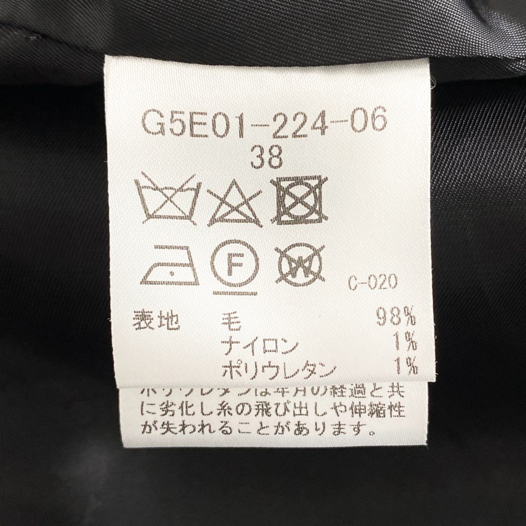 52h10 MACKINTOSH マッキントッシュ COLOMBO 千鳥チェック テーラードジャケット 38 グレー ブレザー
