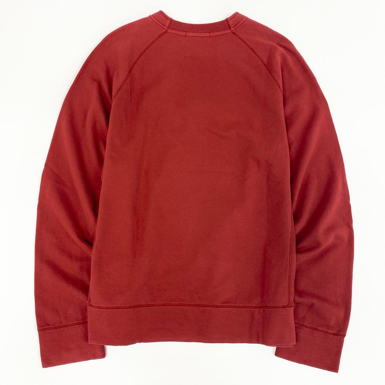 52e23 STONE ISLAND ストーンアイランド Massimo Osti マッシモオスティ期 ヴィンテージ スウェット トレーナー サイズL レッド メンズ 男性用 トップス