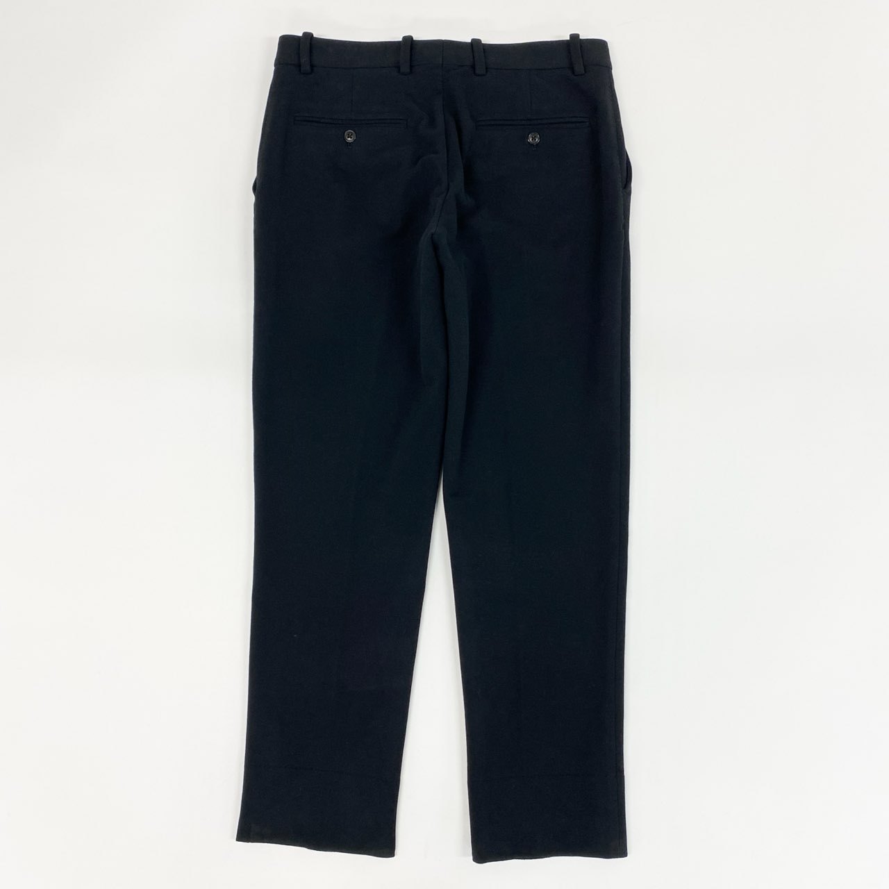 66g24《美品》 CIRCOLO1901 チルコロ イージーパンツ スラックス リラックス テーパードパンツ サイズ46 ブラック メンズ 紳士服_
